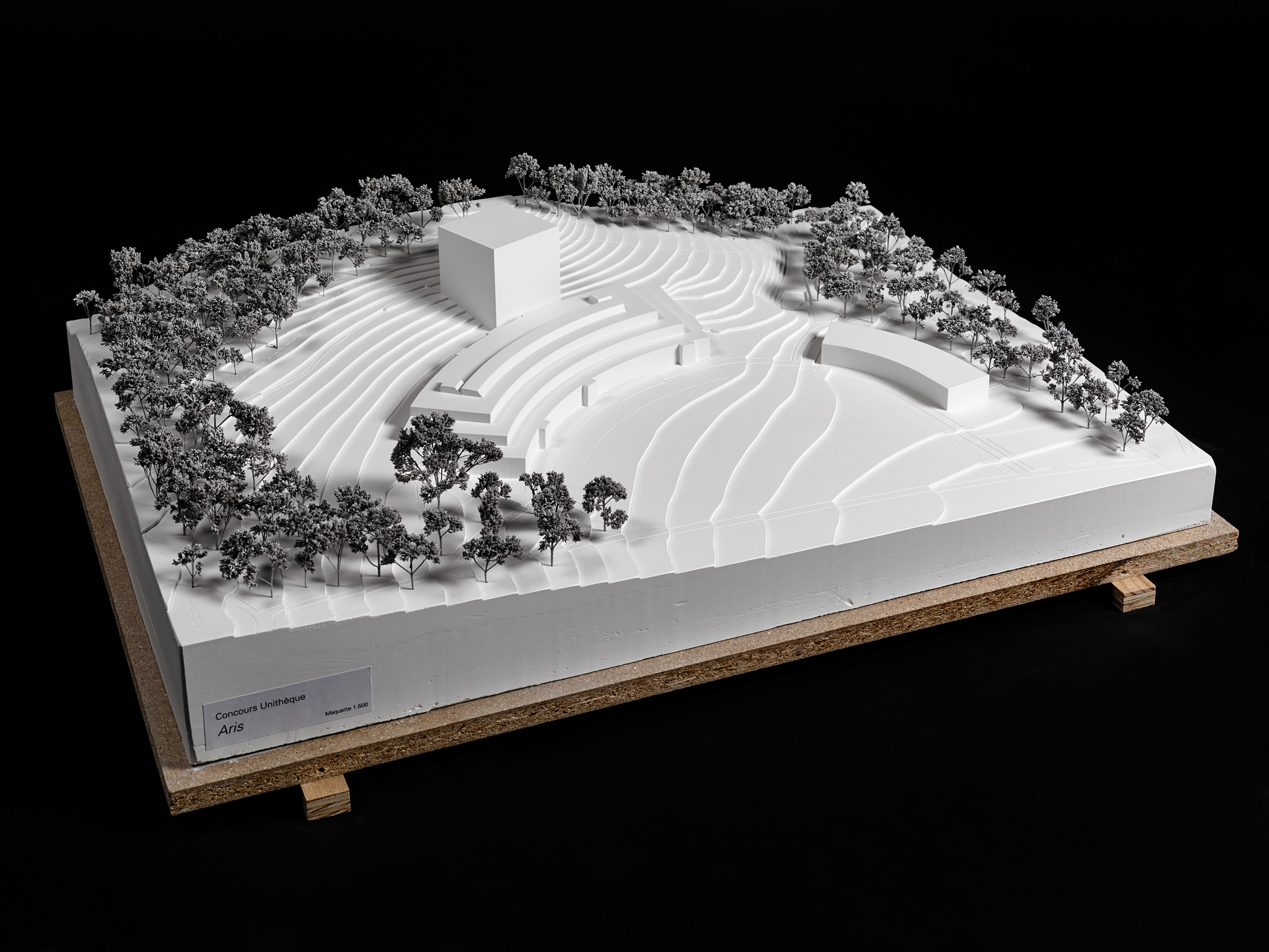 Maquettes Concours Unitheque Dorigny